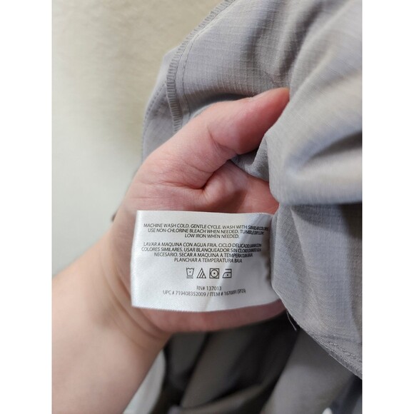 Orvis Women XL Skort Grey Performance Stretch Hiking Athletic Active Side Pocket - Picture 11 of 11